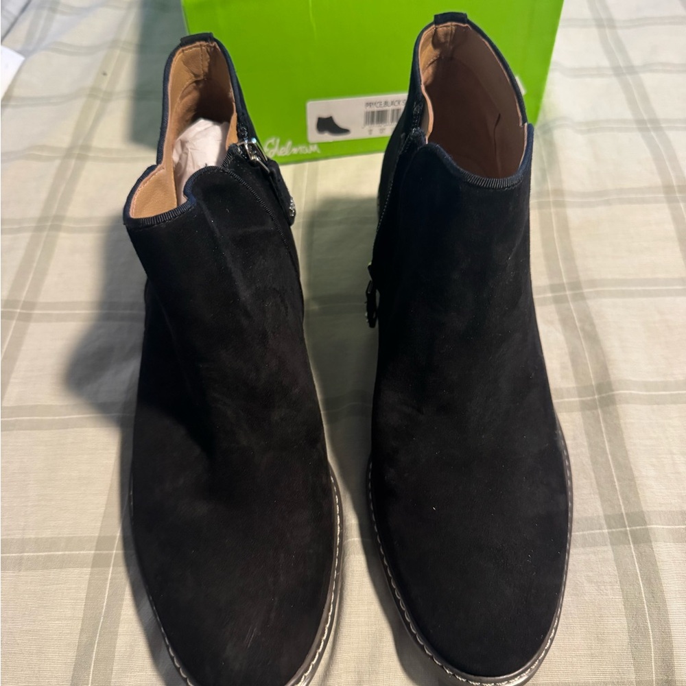 Sam Edelman Women’s Black Suede Boots - Pryce